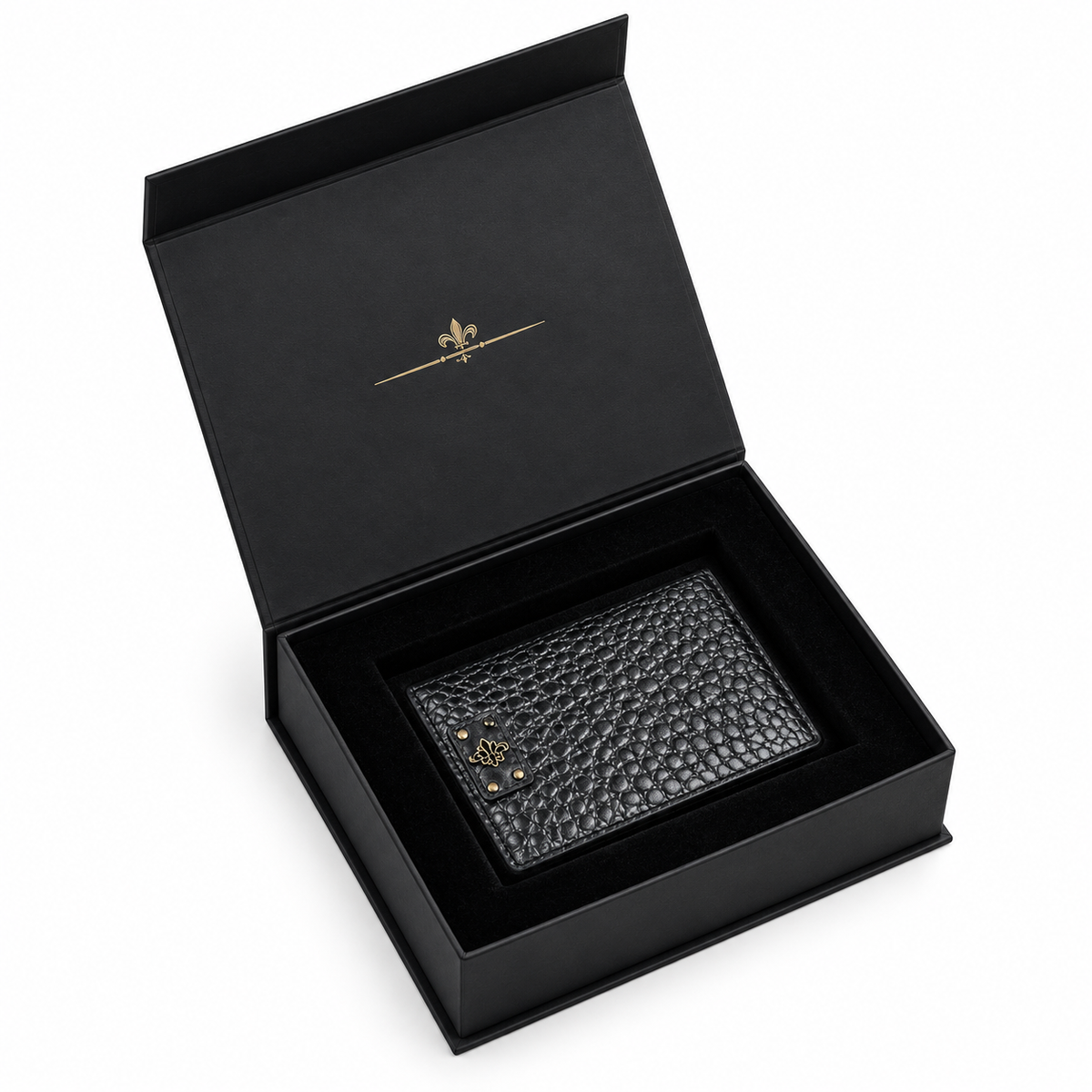 Shantnu & Nikhil Luxury Card Holder (Black)