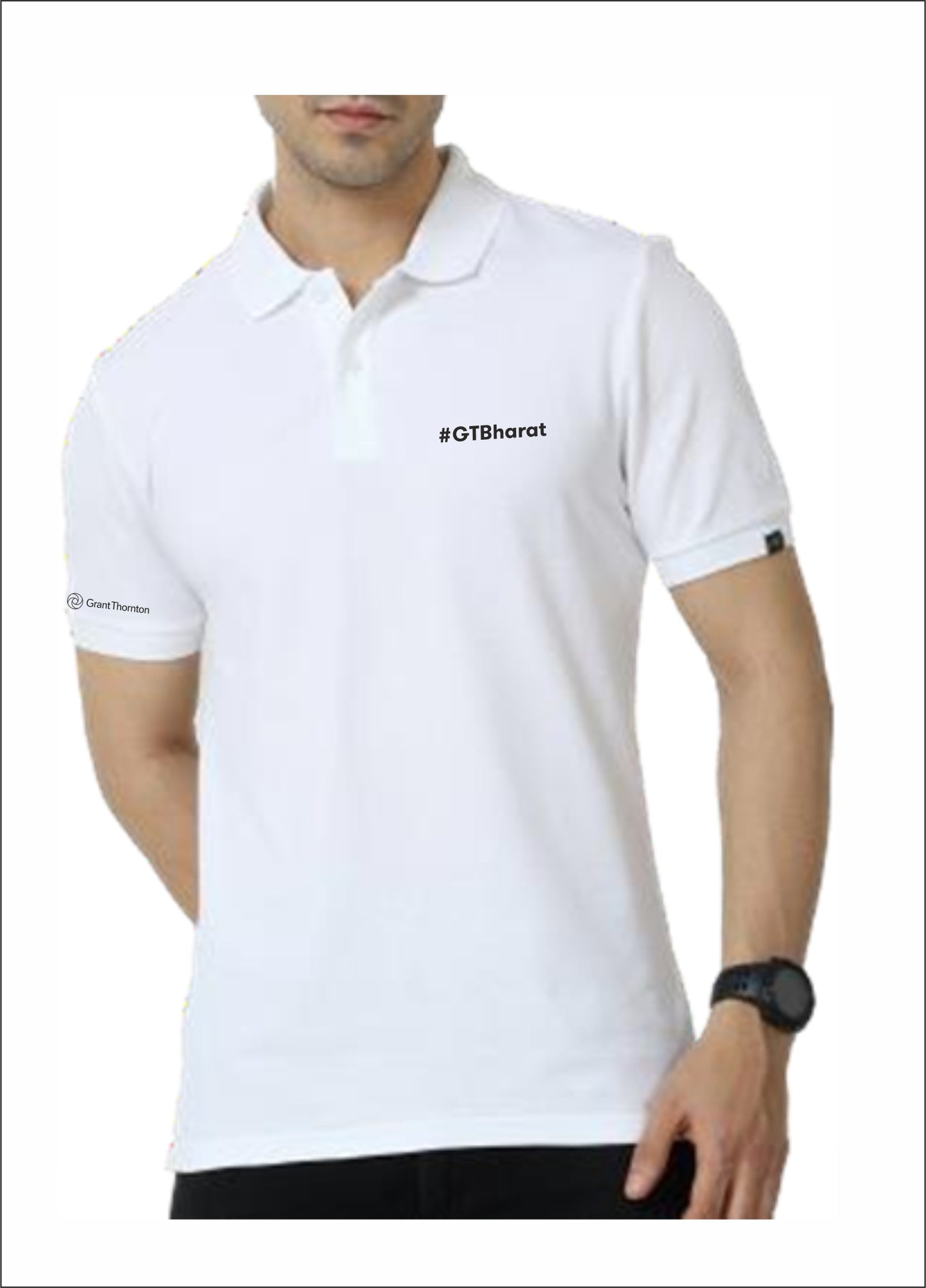 M&S white polo