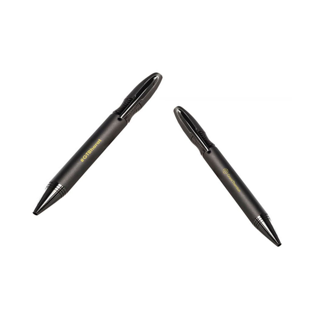 Premium black metal ball pen