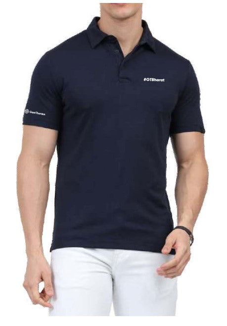 Rare Rabbit navy polo