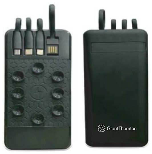 Ray 10000mAh Power bank with suction & wireless charging