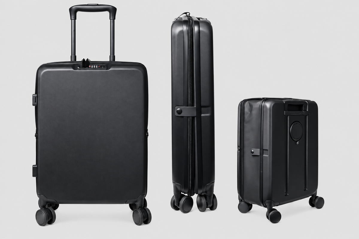 20" ABS Foldable Trolley Luggage