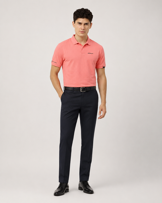 Rare Rabbit peach polo