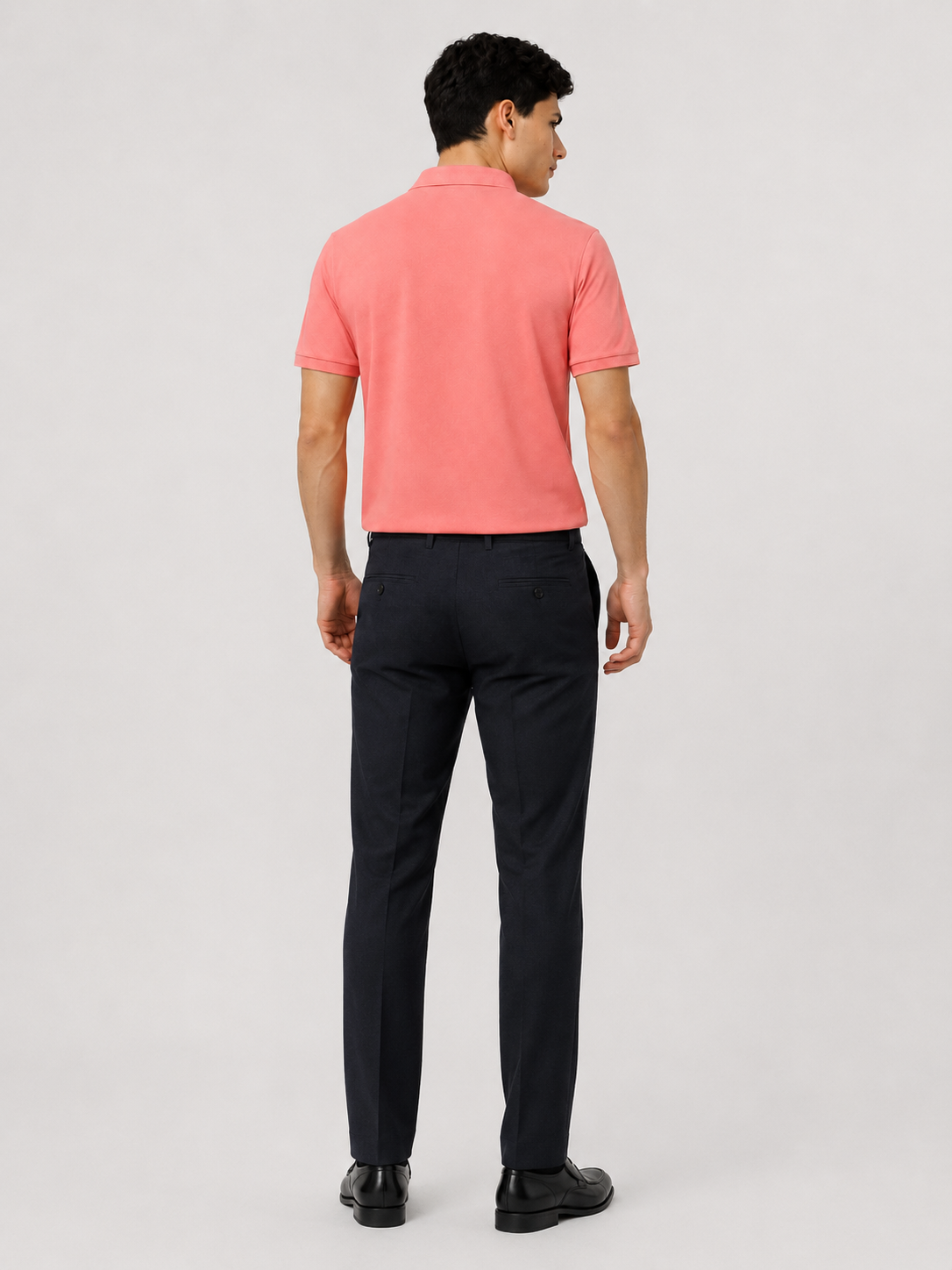 Rare Rabbit peach polo