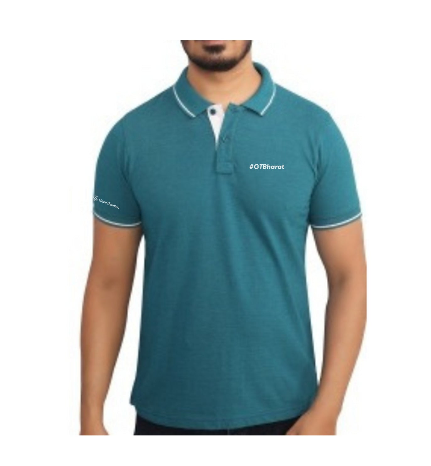 Monte Carlo teal t-shirt