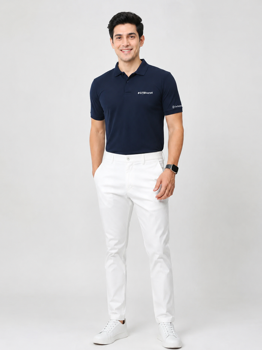 Van Heusen navy polo