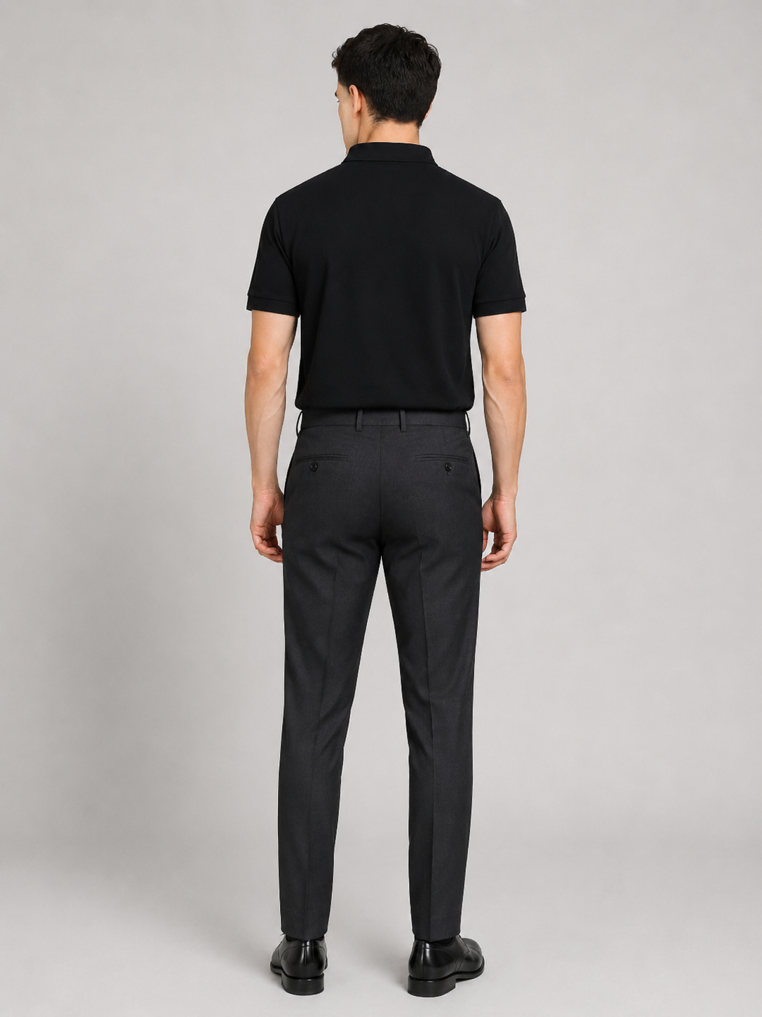 Van Heusen black polo