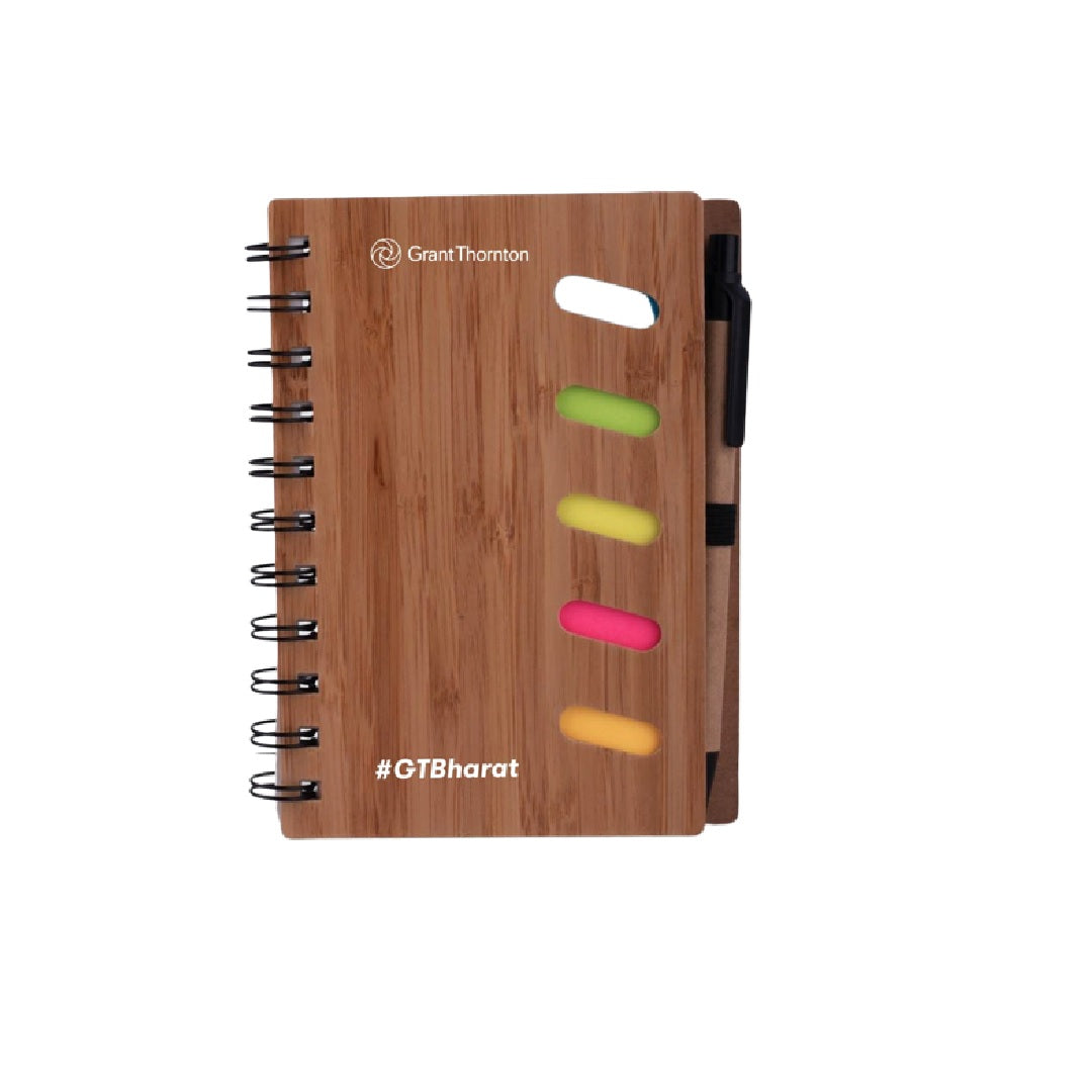 Bamboo notebook