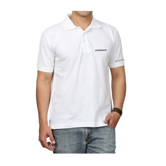 Van Heusen White Polo T-shirt