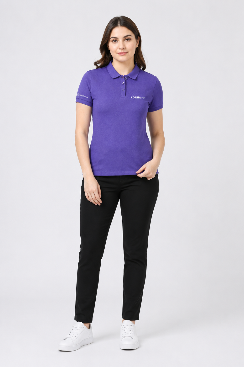 John Players purple polo