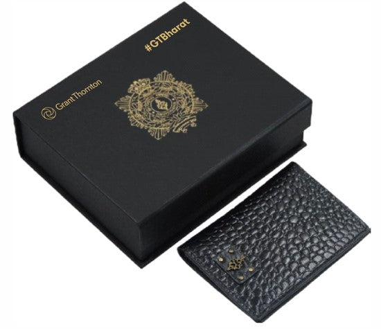 Shantnu & Nikhil Luxury Card Holder (Black)