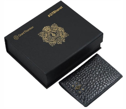 Shantnu & Nikhil Luxury Card Holder (Black)