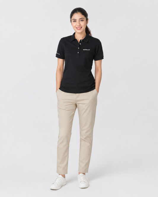 Vero Moda black polo