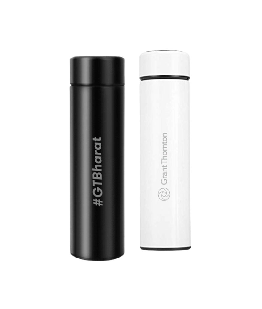 Smart led active temperature bottle